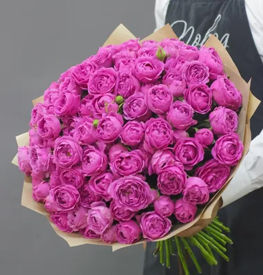 Букет 33 розы Доставка Цветов №78 - 🌹 Цветы Новосибирск заказ: