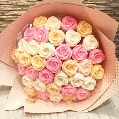 Букет роз из шоколада \"Цветок Сакуры\" купить с доставкой по Нижнему  Новгороду от 1 часа после оформления заказа!