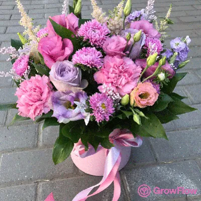 Купить букет из 51 Астры с бесплатной доставкой по Москве | Butik-Flowers