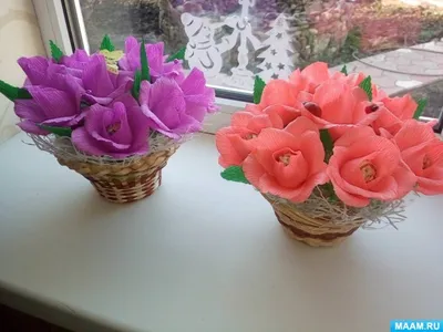 Букет с конфетами к 8 Марта! 💐Подарок маме, сестре, бабушке Мастер-класс✂️  Bouquet with sweets 糖果花束 - YouTube