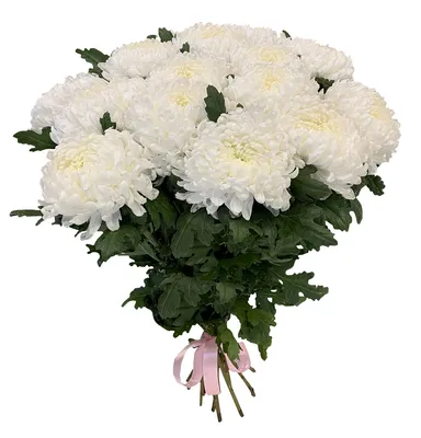 Букет из крупных желтых хризантем - заказать доставку цветов в Москве от  Leto Flowers
