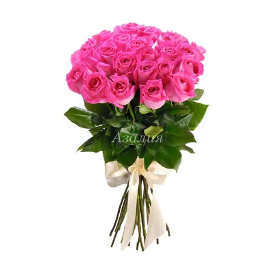 Artflower.kz | Классический букет из 25 красных роз - Купить с доставкой в  Алматы по лучшей цене