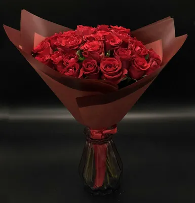 Купить Букет роз «Особенный» из каталога Красные розы в Норильске -  «Эдемский сад»