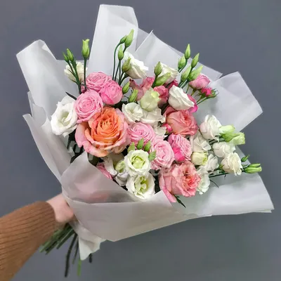 Купить букет из роз, орхидей и эустом в Волгограде