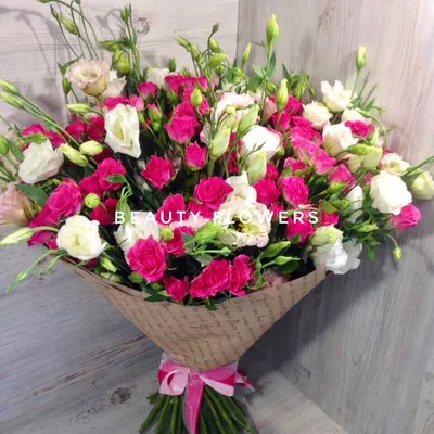 Букет из роз кения,розы кустовой ,эустомы,стоимость 2700р | Студия доставки  цветов Азалия - Барнаул