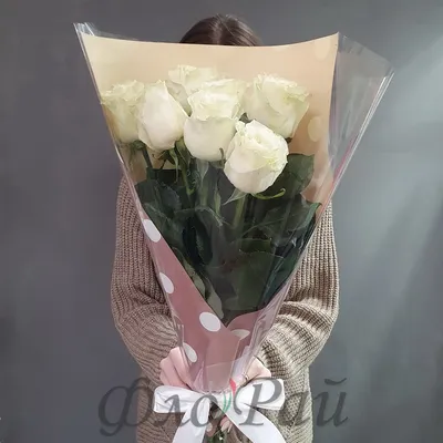 1️⃣ Букет из 7 белых роз – заказать в Астана | доставка Pro-buket