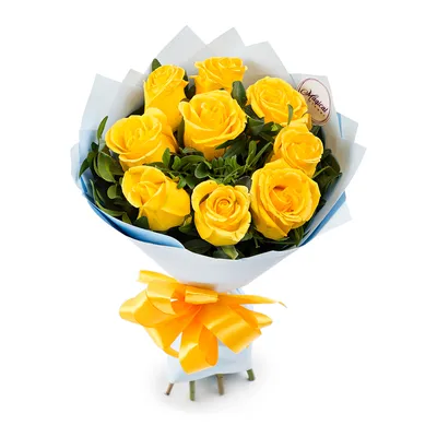 Букет из желтых Роз. Продажа свежих цветов