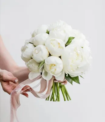 Свадебный романтический букет \"Нежность\"+ бутоньерка для жениха в подарок -  Доставка свежих цветов в Шарыпово