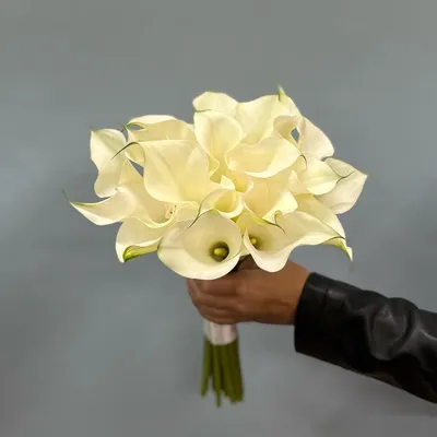 Купить Букет белых Калл \" Для невесты\" | Доставка цветов Днепр.