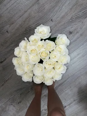 белые розы | Белые розы, Розы, Букет из роз