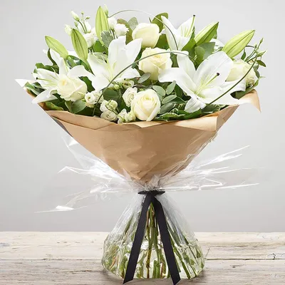 Купить Букет микс из лилий и роз в Киеве, доставка по Украине - Superflowers