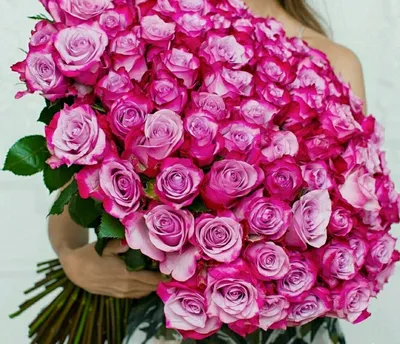 Купить букет из 101 красной розы в Киеве, доставка 101 розы по Украине -  Superflowers