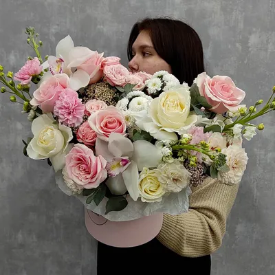 Пион-букет: нежный букет цветов за 4990 по цене 4990 ₽ - купить в RoseMarkt  с доставкой по Санкт-Петербургу