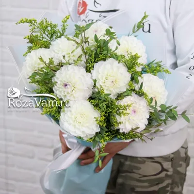 1️⃣ Букет «Георгины и розы» – заказать в Алматы от PRO-BUKET