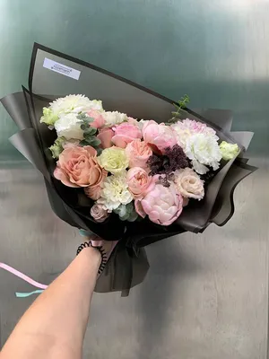 Красивый букет из георгин – купить с доставкой в Москве