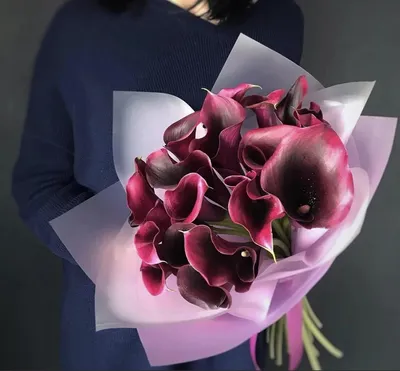 Букет из лилий, калл и роз №968 большого размера купить в Москве с  доставкой недорого | Цветочка