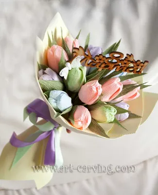 Art-carving.com Букет из конфет