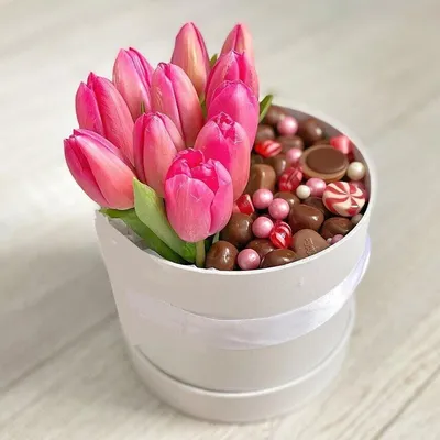 How To Make Chocolate Tulip Bouquet / Тюльпан с конфетой внутри / DIY Crepe  Paper Flowers - YouTube