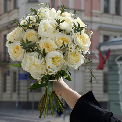 Букет из пионов и пионовидных роз ( 101 стебель) купить в Вороново, закажи,  а мы доставим.