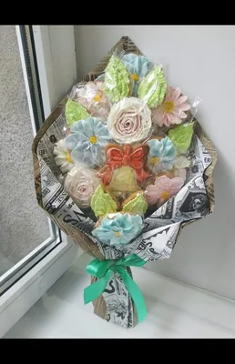 SWEET BOUQUET do it yourself Bouquet of gingerbread Gift ideas for Birthday  and March 8 - YouTube