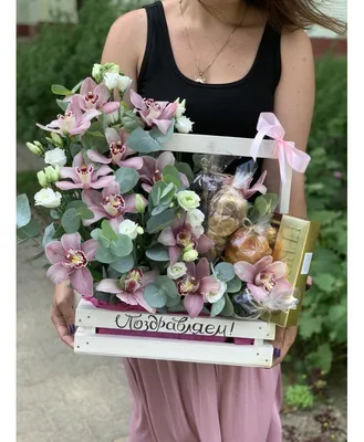 Свадебный букет из орхидей в Москве JARDINELLI