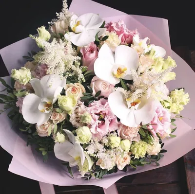 Свадебный букет из орхидей - Свадебный Блог Wedding Blog