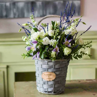 Букет в стиле прованс #6 – цветы с доставкой в Брянске | Iris32