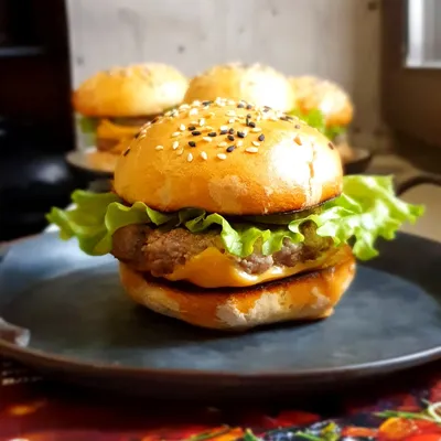 Hamburger Buns (булочки для гамбургеров) - пошаговый рецепт с фото на  Готовим дома