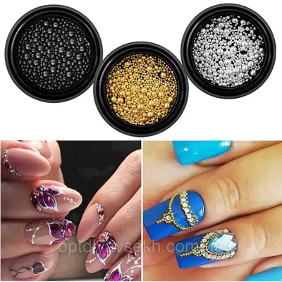 Бульонки для дизайна ногтей Nayada золото (металл) размер XS купить по цене  420 ₽ в Москве-интернет-магазин Nayada Nails
