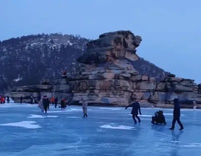 Бурабай фото зимой