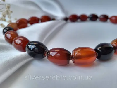 Бусы из Сердолика 50 см (ID#1892229643), цена: 940 ₴, купить на Prom.ua
