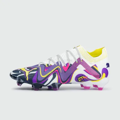 бутсы Puma Future Ultimate FG White Purple купить за 5290 руб. в интернет  магазине кроссовок Firebox