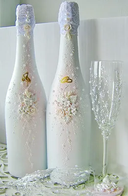 Свадебное шампанское - Всё для свадьбы в Тюмени: Свадебные аксессуары.  Оформление свадеб. Выездная регистрация брака.