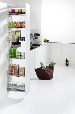 Бутылочница на кухне: нужна или нет?🤔 Второе название бутылочницы Карго  —это выдвижная система хранения Причём, хранить там можно не… | Instagram