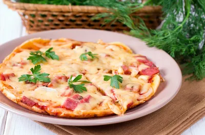 Быстрая пицца на сковороде за 10 минут | Рецепт | Идеи для блюд, Еда, Пицца