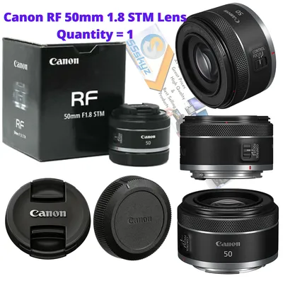 Canon 50mm 1.8 Stm Rf F1.8 Lens Standard Auto Focus F/1.8 Camera Lens –  SSskyz