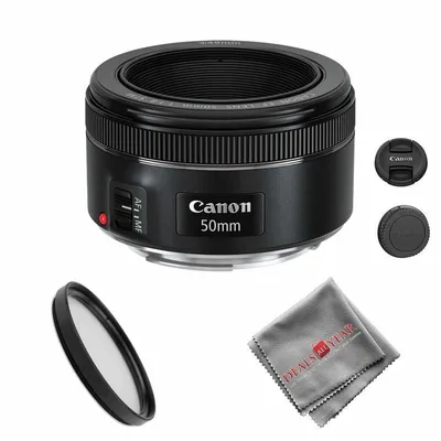 Canon 50mm 1.8 STM + 49mm UV Filter – DealsAllYearDay