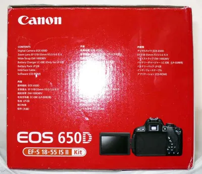 Фотоаппарат Canon EOS 650D body б/у. | 1 Фотоаппараты и видеокамеры | 18  Комиссионная и Б.У. техника | Цифровая Электроника