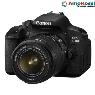 Фотоаппарат Canon EOS 650D (Body) (2 года гарантии Canon) - Фотомаг59 -  www.fotomag59.ru