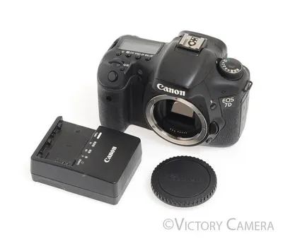 Canon EOS 7D Mark II 7DII 20.2MP Camera + BG-E16 Battery Grip | eBay