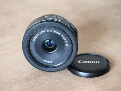 Фотошкола рекомендует: Обзор объектива Canon EF-S 24mm f/2.8 STM - YouTube