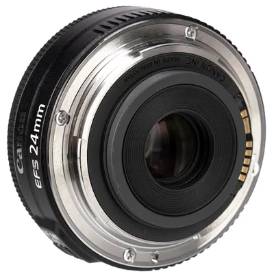 Объектив Canon EF-S 24mm f/2.8 STM купить в Москве - цена 14990 руб в  интернет-магазине | Папарацци