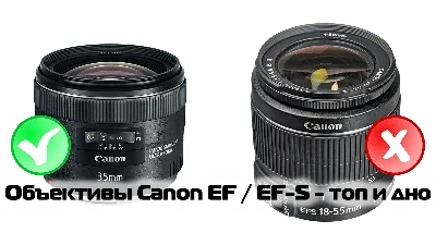 Выбираем объективы Canon EF / EF-S - топ и дно