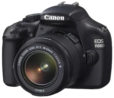 Зеркальный фотоаппарат Canon EOS 1100D - купить по низкой цене в  интернет-магазине OZON (943416365)