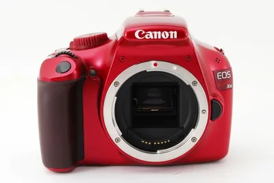 Canon EOS 1100D/Kiss X50/Rebel T3 12.2MP 35-135mm Red [Exc w/8GB SD [876] |  eBay