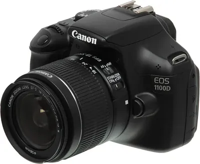 Обзор товара зеркальный фотоаппарат Canon EOS 1100D kit ( EF-S 18-55 мм  f/3.5 - 5.6 IS II), черный (608979) в интернет-магазине СИТИЛИНК