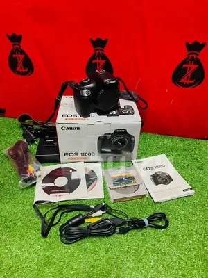 Фотоаппарат Canon EOS 1100D Kit (Ч 44627) — купить в Красноярске.  Состояние: Б/у. Цифровые компактные на интернет-аукционе Au.ru