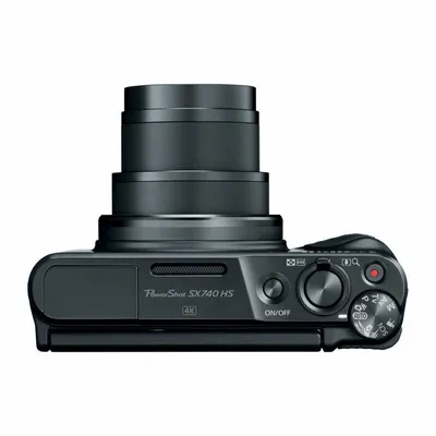 Компактный фотоаппарат Canon PowerShot SX740 HS, черный купить за 58990 руб.
