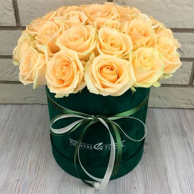 Букет из 25 роз \"Чайные розы\" – купить недорого с доставкой по Москве