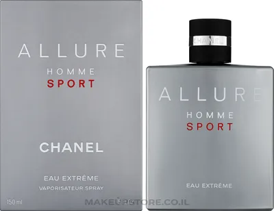 Парфюмированная вода Chanel Allure Homme Sport Eau Extreme |  Makeupstore.co.il